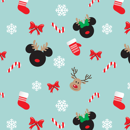 Christmas Mickey & Minnie Reindeers