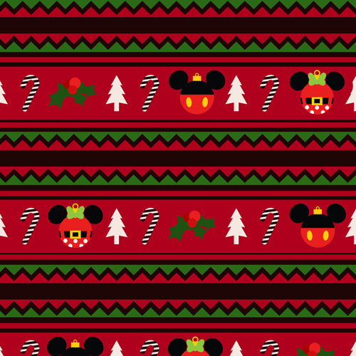 Christmas Mickey & Minnie Sweater Pattern
