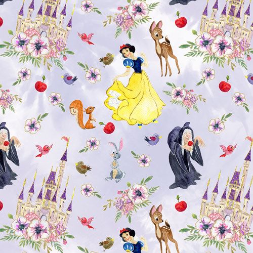 Watercolor Princess Snow White