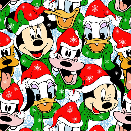 Mickey & Friends Santa Hats