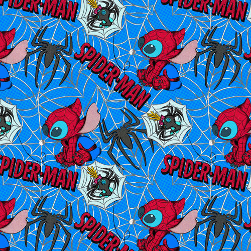 Superhero Stitch - Spiderman