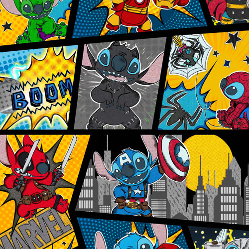 Superhero Stitch - Comic Book