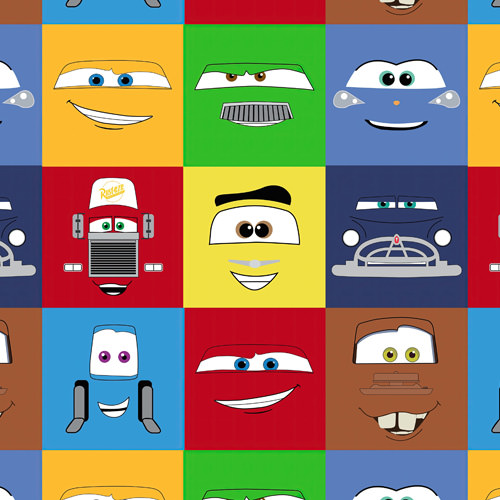 Colorful Cars Faces