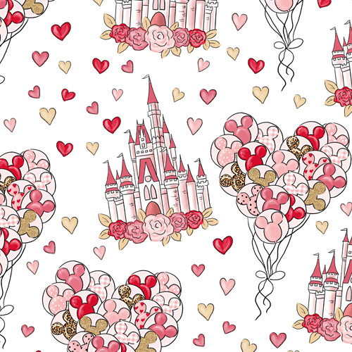 Valentine Disney Castle