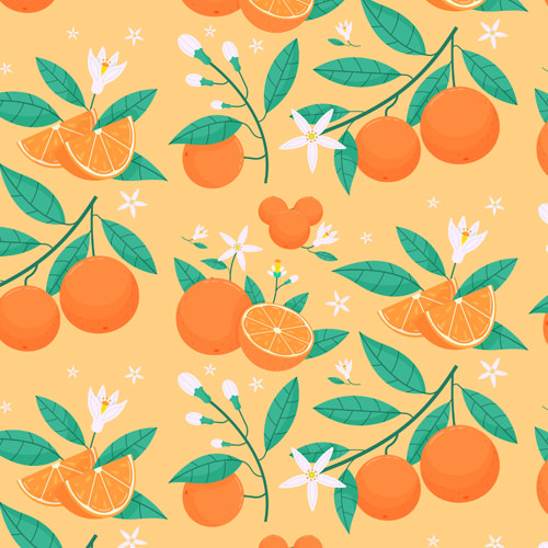 Hidden Mickey Oranges