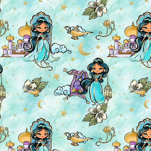 Whimsical Princess Jasmine