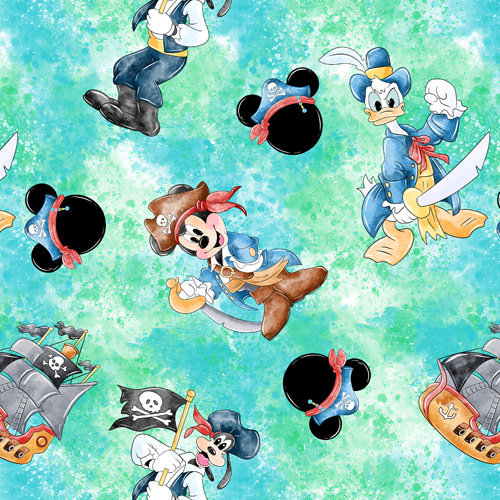 Mickey Donald Goofy Pirate Crew