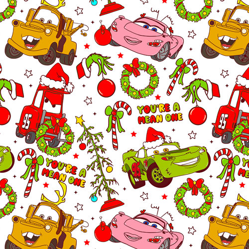 Christmas Grinch Cars