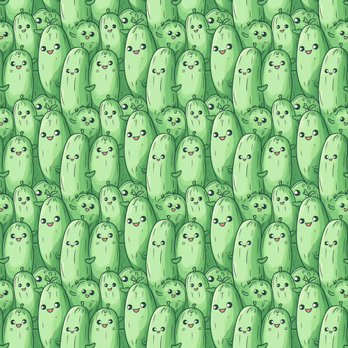 Kawaii Pickle Party