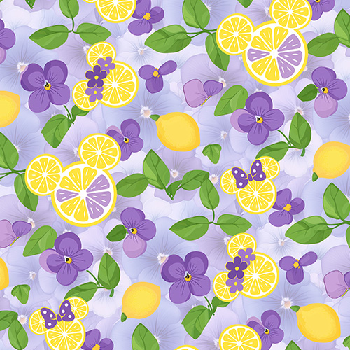 Vivacious Violet Lemonade