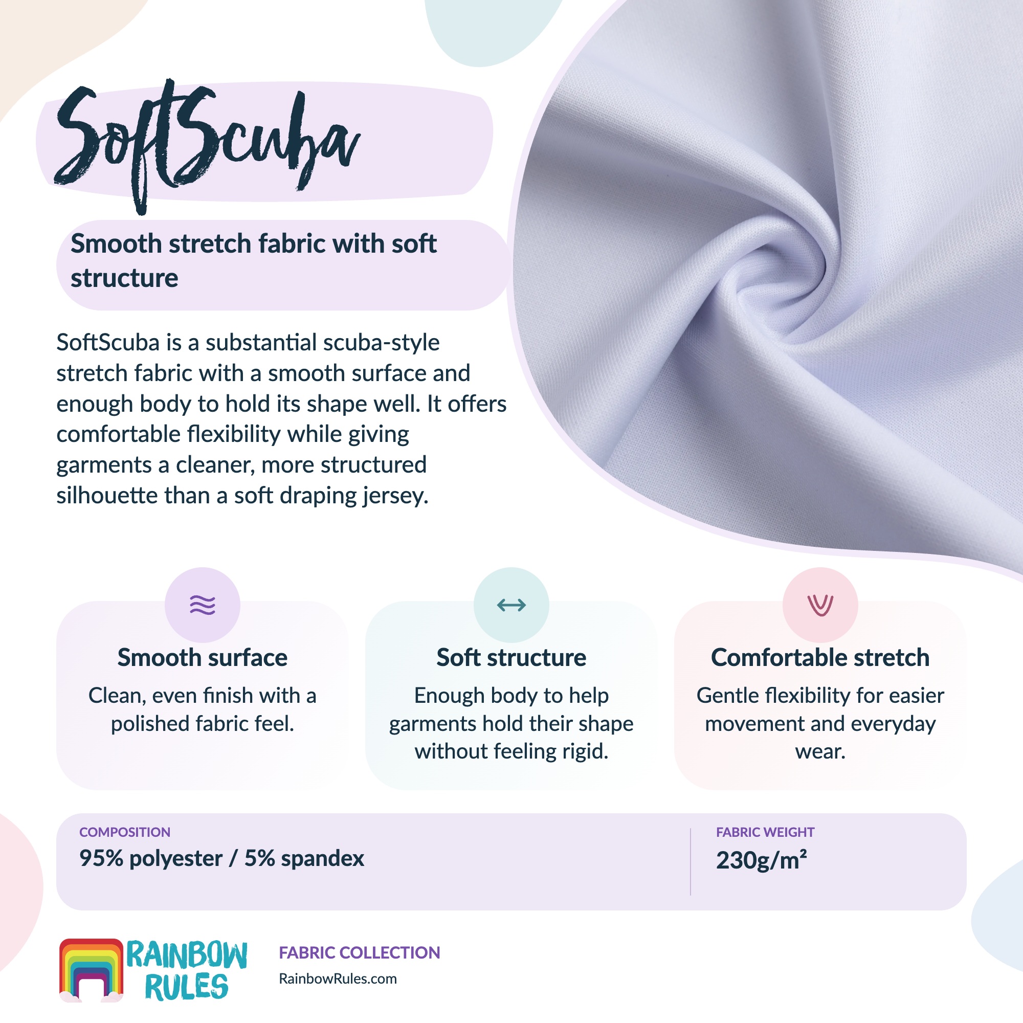 SoftScuba fabric guide