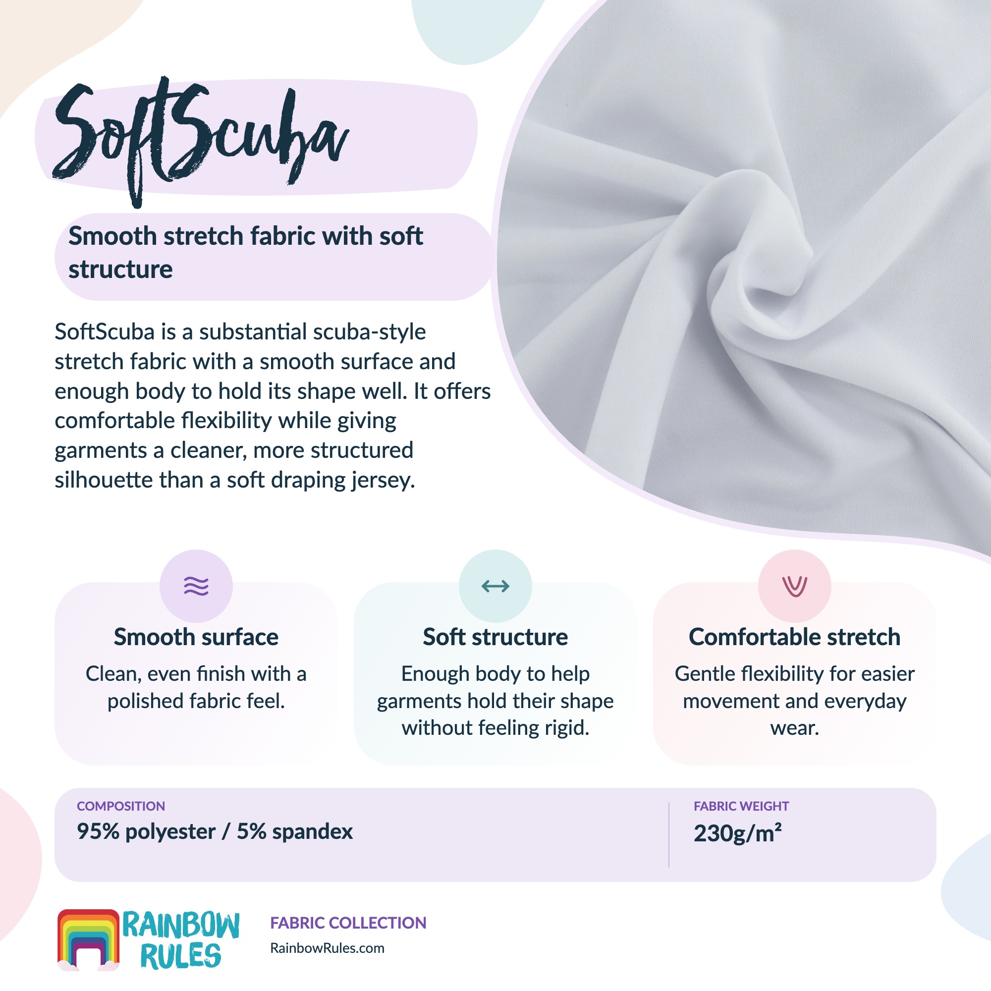 SoftScuba fabric guide