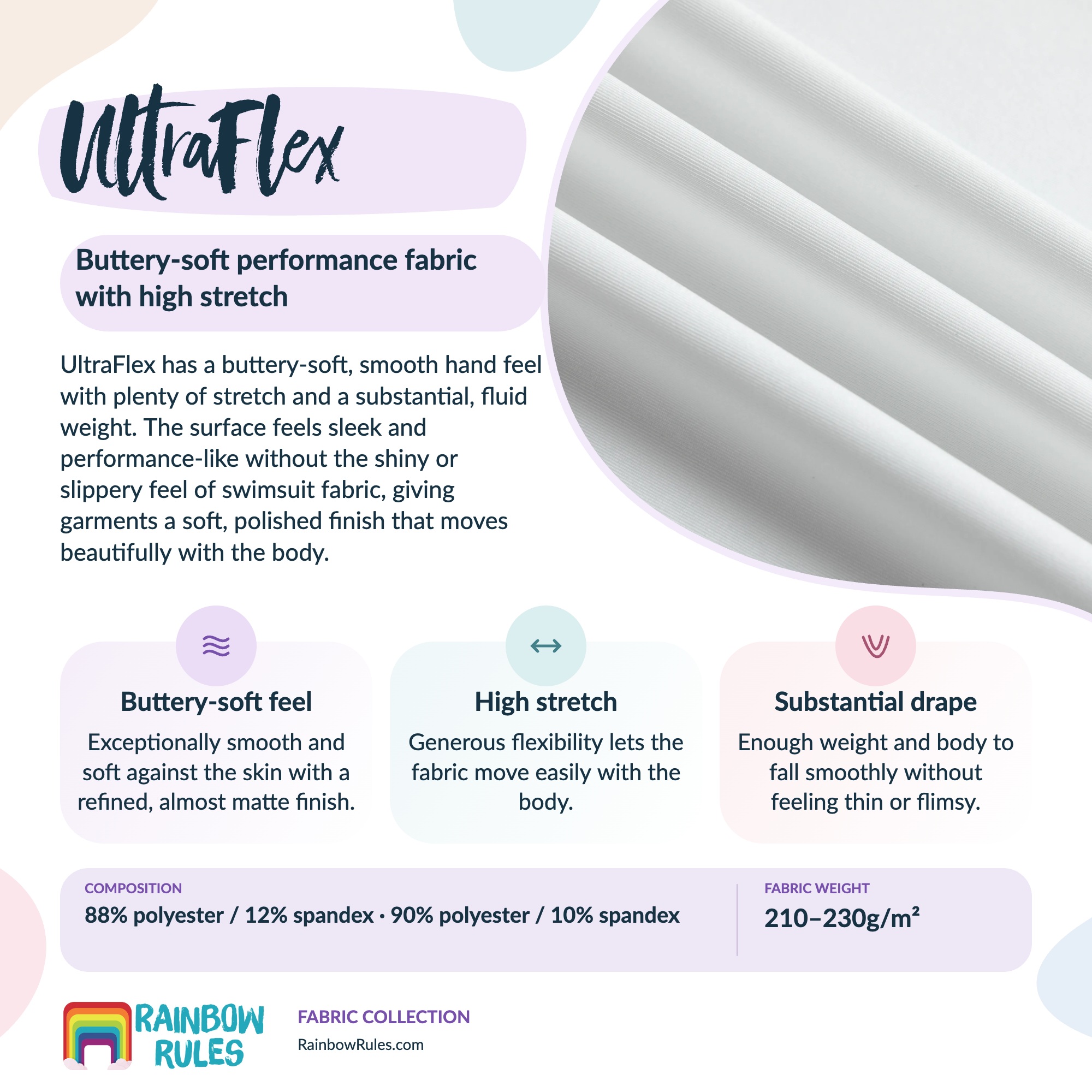UltraFlex fabric guide